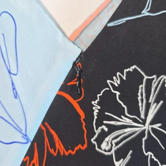 Diane Von Furstenberg Women's Silk Fenelon Print Bias Midi Dress Sz 14 NWOT - Picture 10 of 12